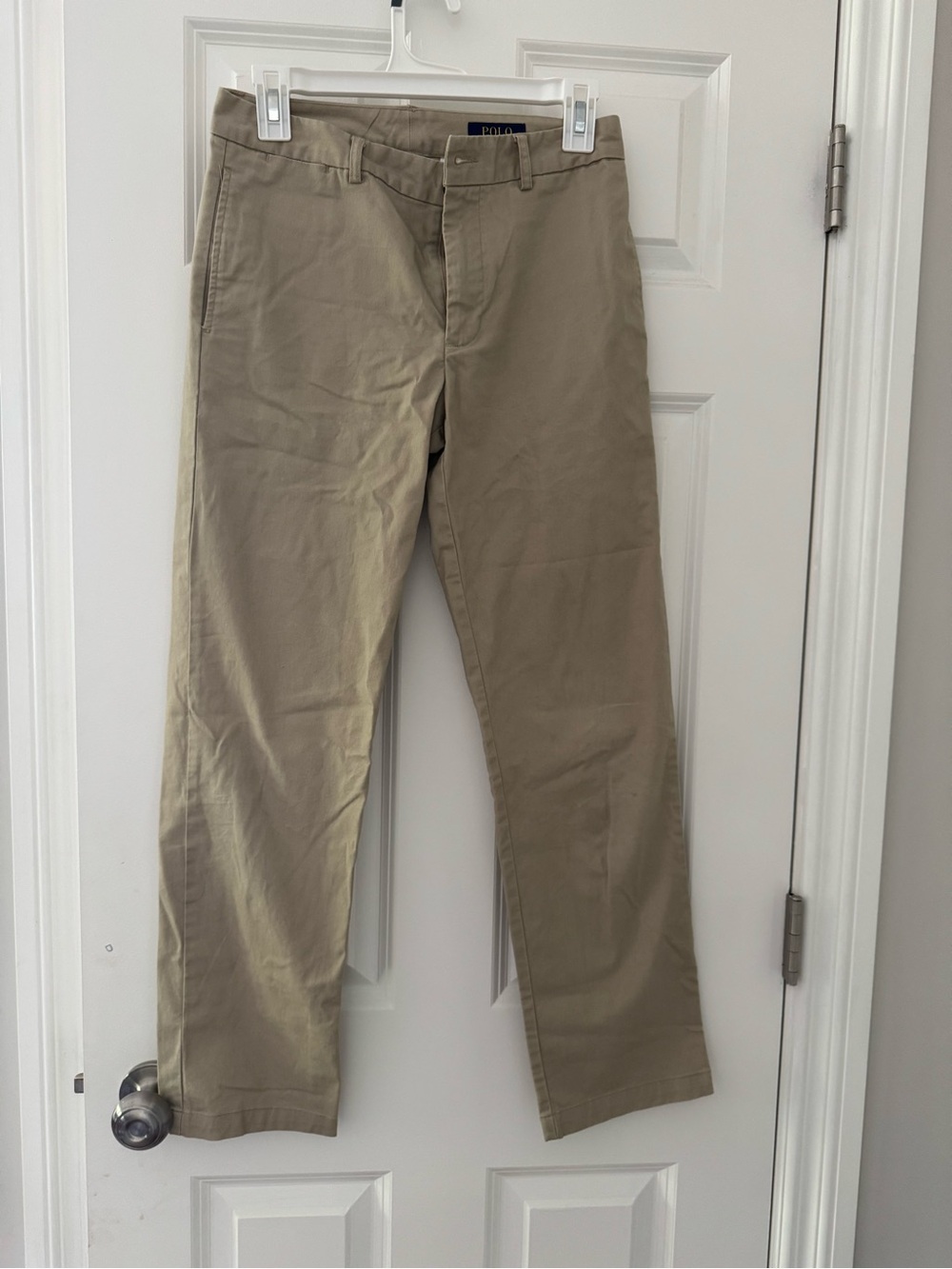 Polo by Ralph Lauren big boys Tan Straight-Leg Chino Pants